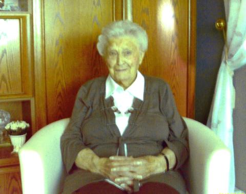 Anna Schmitz wird 100 Jahre alt