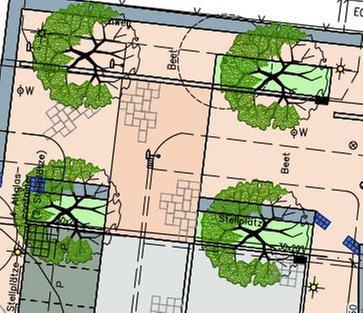Ausschnitt Plan Hochstraße