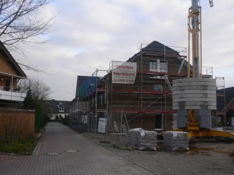 Hausbau als Baustelle