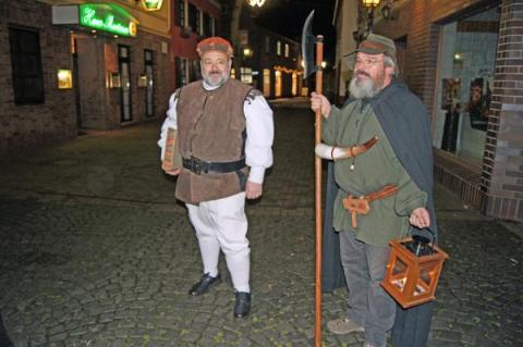Nachtwächter trifft Buchdrucker