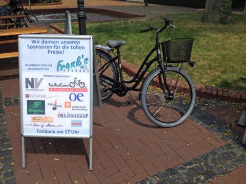 Tombola Niederrheinischer Radwandertag 2015