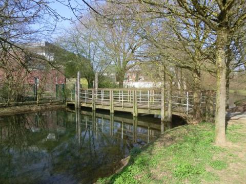 Brücke Plankendickskendel