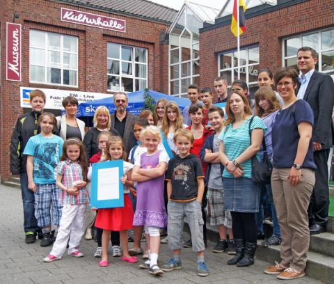 Preisverleihung des diesjährigen NRW-Schülerwettbewerbes 