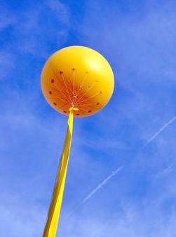 Gelber Ballon