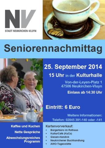 Seniorennachmittag 2014