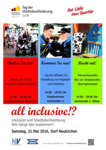 Tag der Städtebauförderung im Dorf Neukirchen